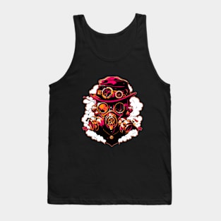 steampunk gas mask Tank Top